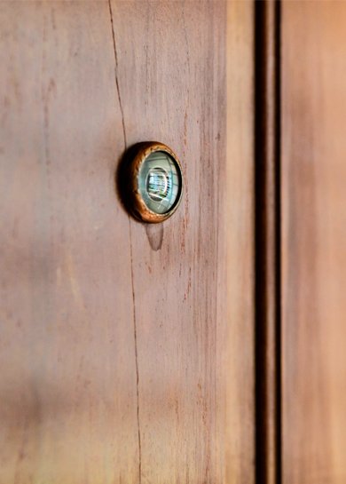 ferramentas para instalar olho magico