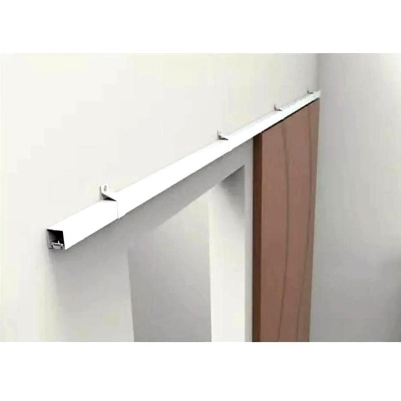 instalação de kit de porta de correr em parede drywall