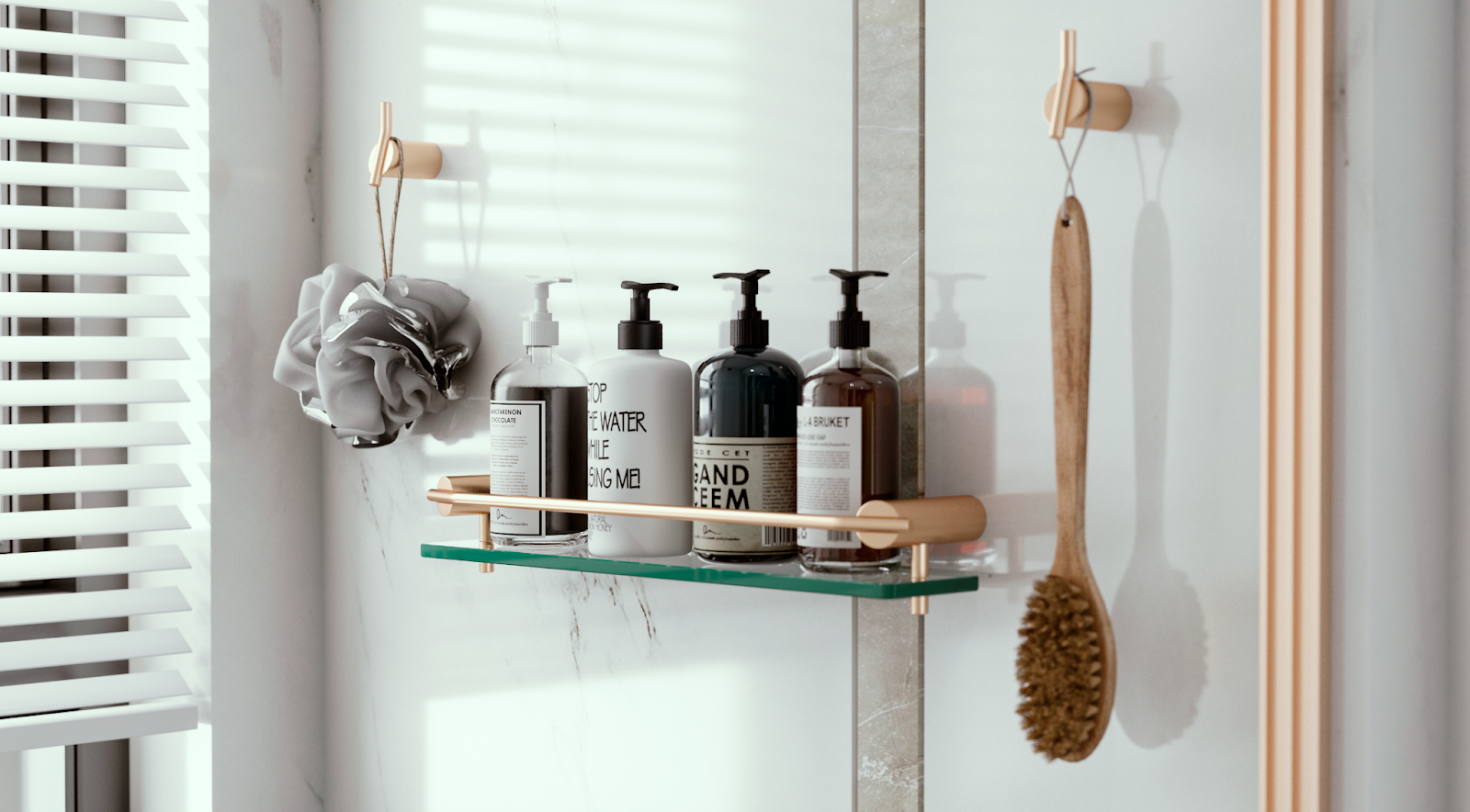 instalar prateleira no banheiro para aluguel