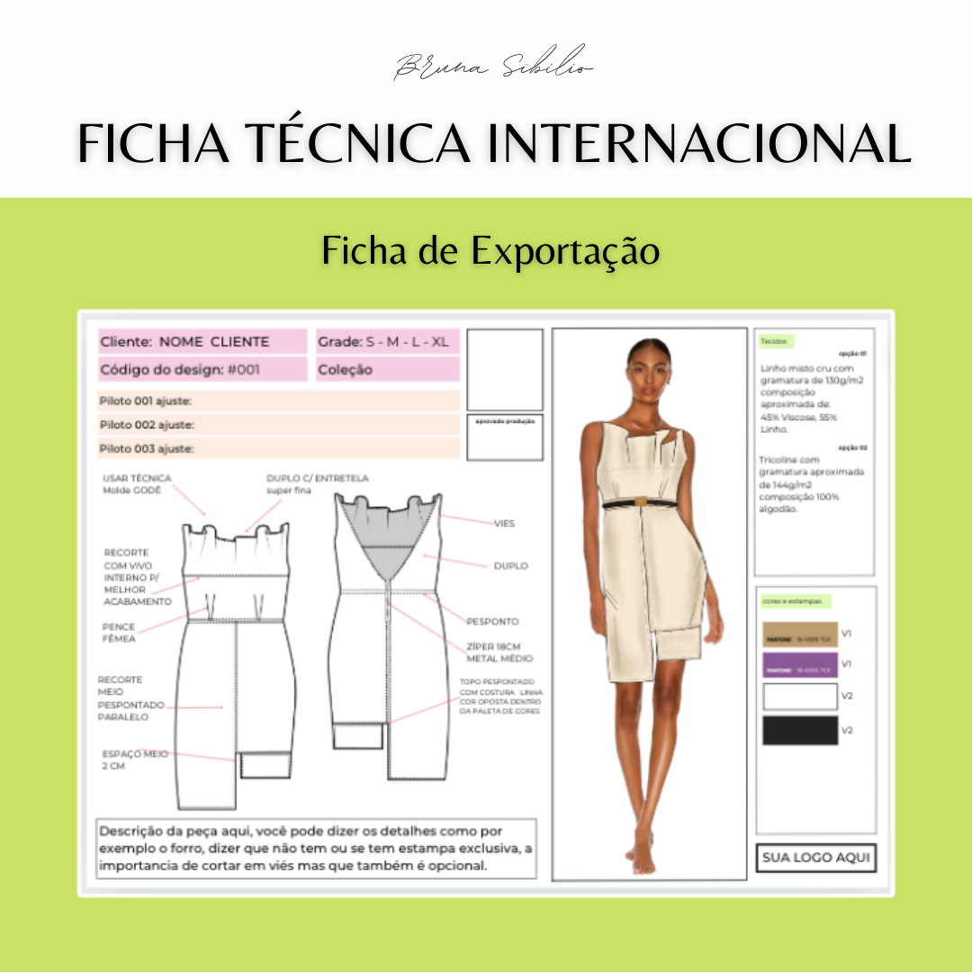 guia de produção de roupas