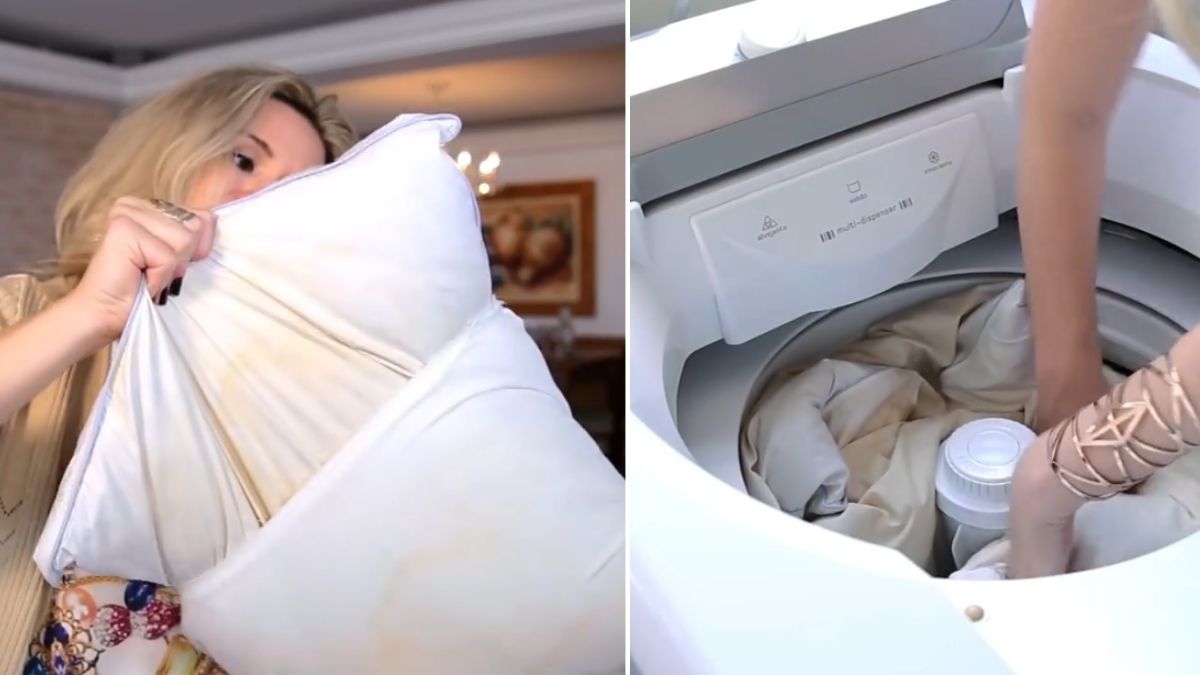 como lavar travesseiro