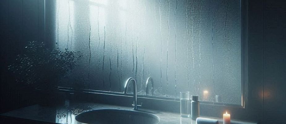 como evitar que o espelho do banheiro embace