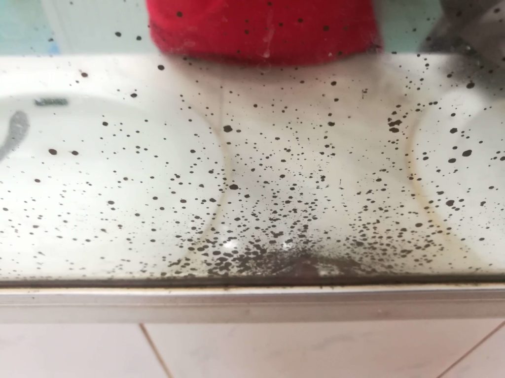 receita caseira para espelho do banheiro