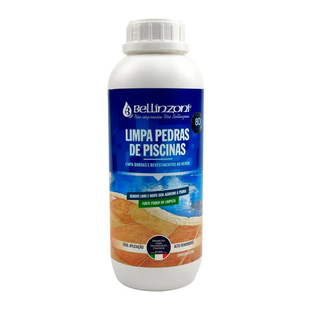 melhor produto para tirar limo de pedra