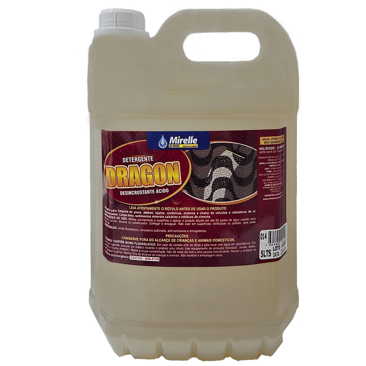 limpeza de limo em pedras