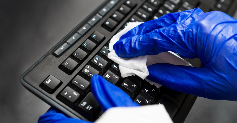 técnicas de limpeza para teclado gamer