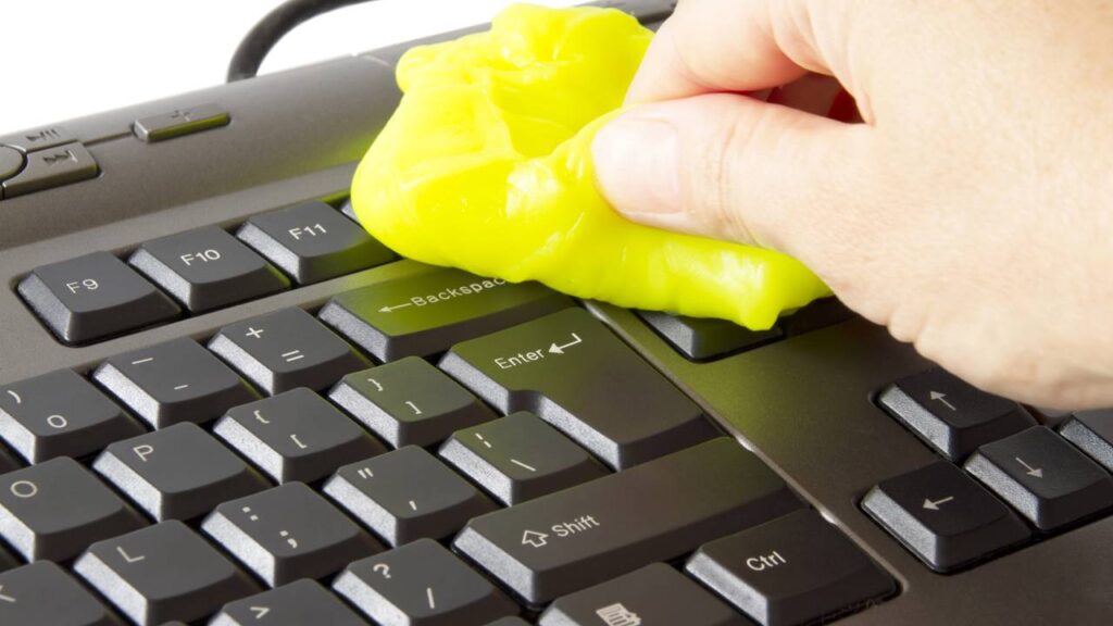 técnicas de limpeza para teclado gamer