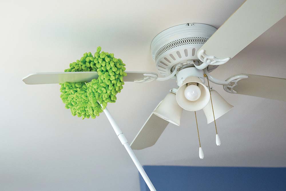 receita caseira para limpar ventilador engordurado