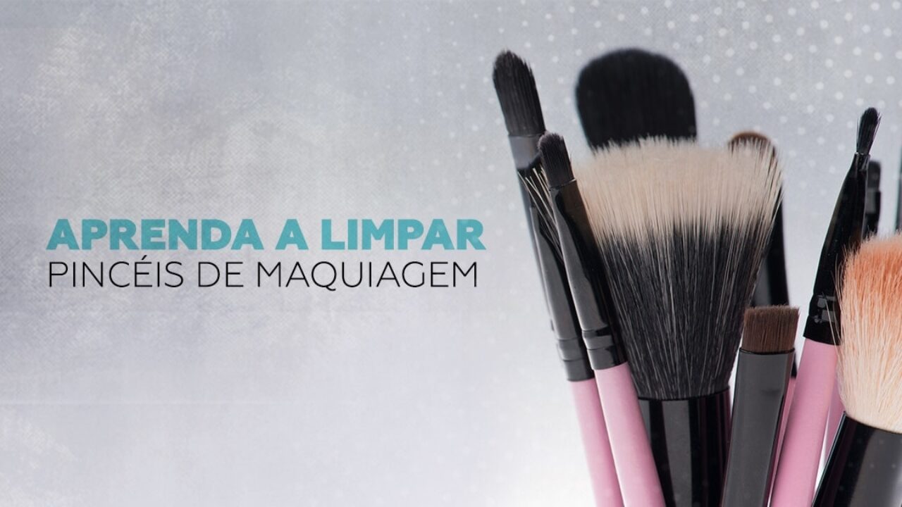 5 Formas de Limpar Pincéis de Maquiagem