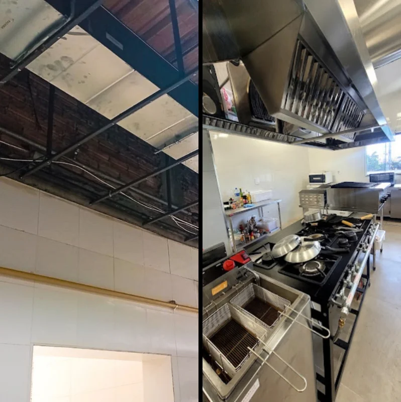 como melhorar a ventilação da cozinha sem coifa