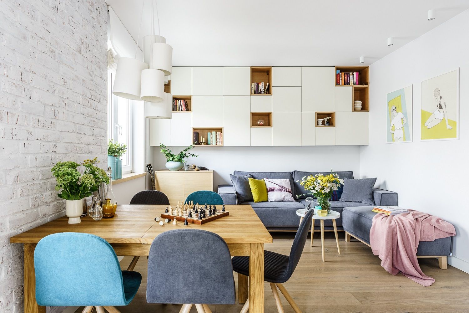 dicas de organização sala de estar funcional