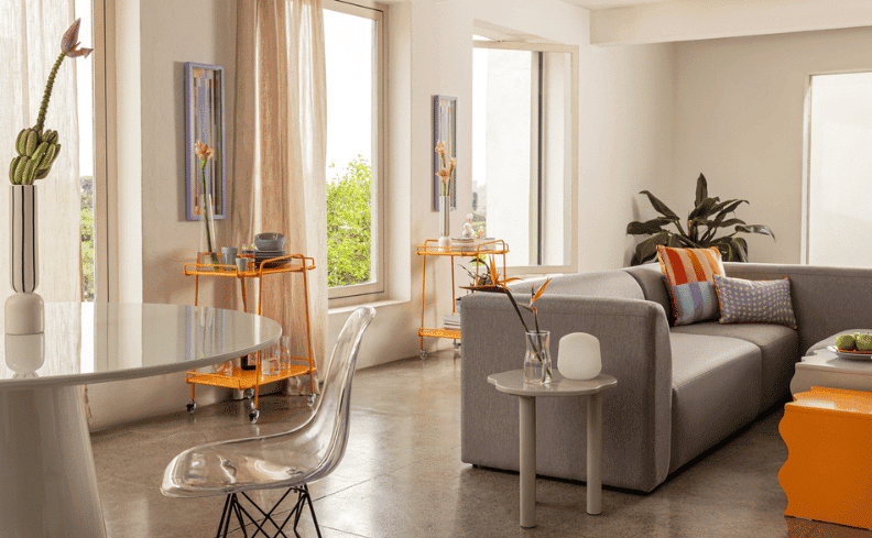 como organizar a sala de estar