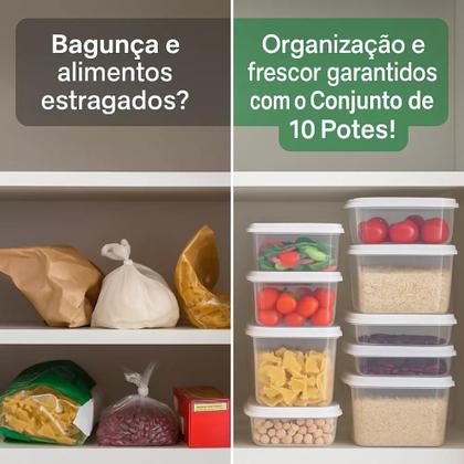 dicas para organizar potes em armários pequenos