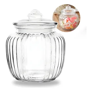 como organizar potes de vidro sem tampa