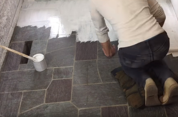 preparar piso cerâmico para pintura