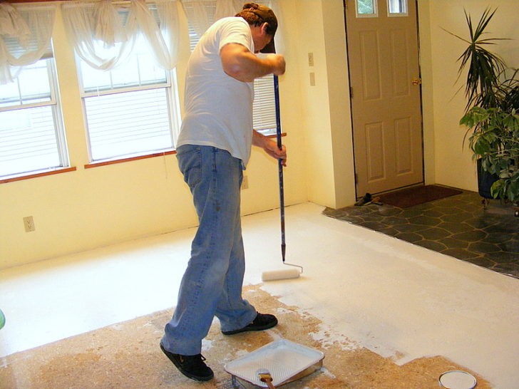 como pintar piso de ceramica