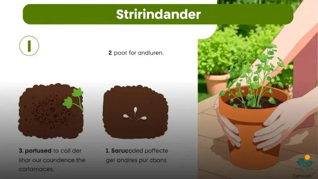 como plantar coentro