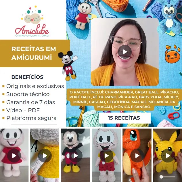 Como calcular o custo dos materiais do seu amigurumi