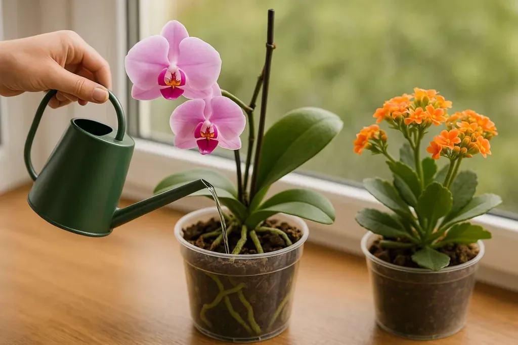 como regar orquídeas phalaenopsis