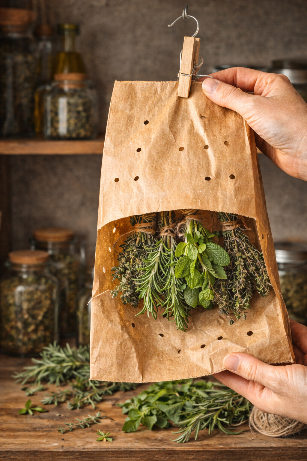 Ervas que Você Pode Cultivar e Secar Facilmente em Casa