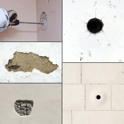 como tapar buraco de prego na parede