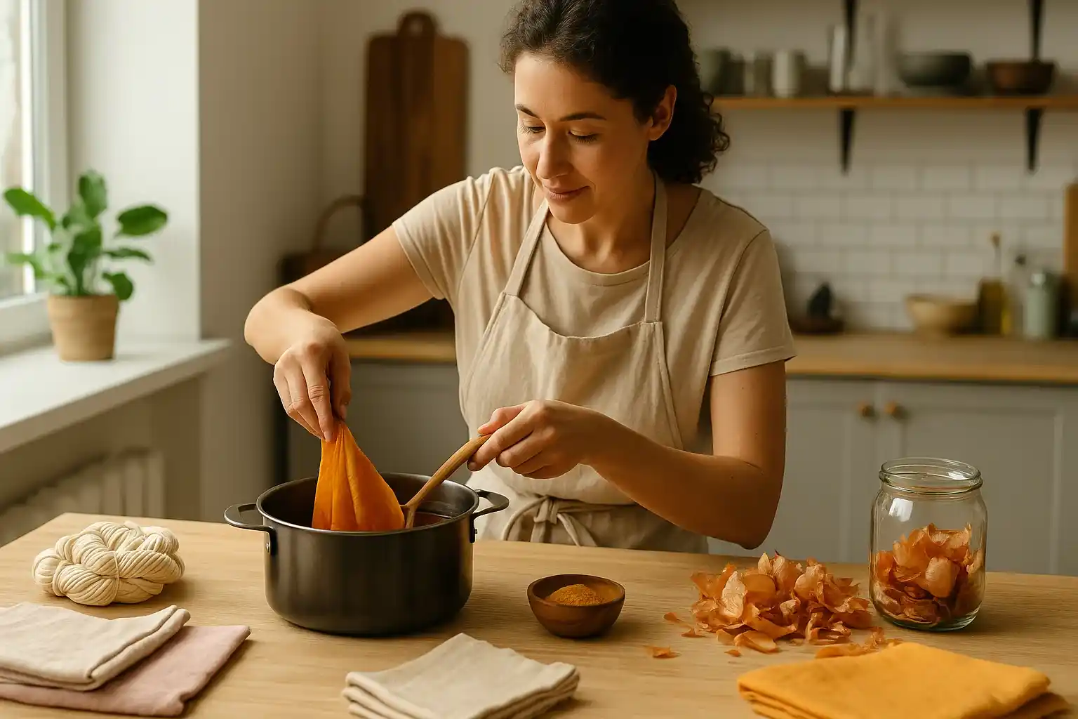 As Melhores Fibras para Tingimento Natural: Algodão