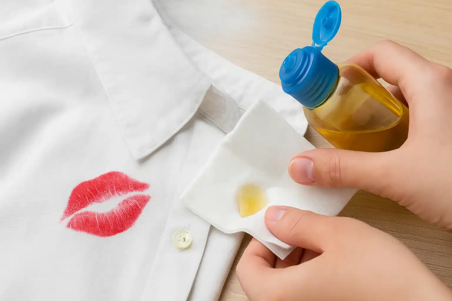 Como remover manchas de maquiagem em geral