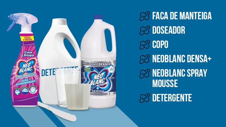 O que fazer quando a roupa branca mancha