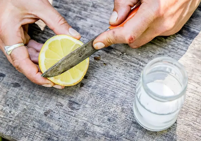 receita caseira para remover ferrugem