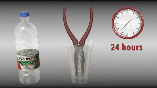 métodos para limpar ferrugem de ferramentas