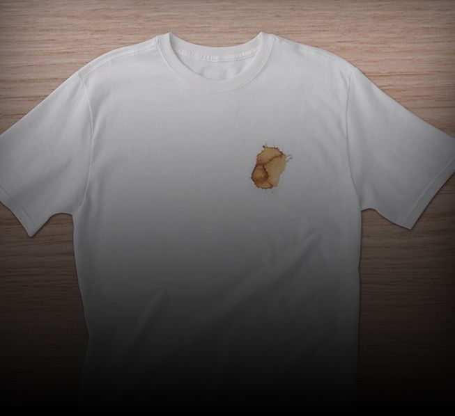 remover mancha de café antiga