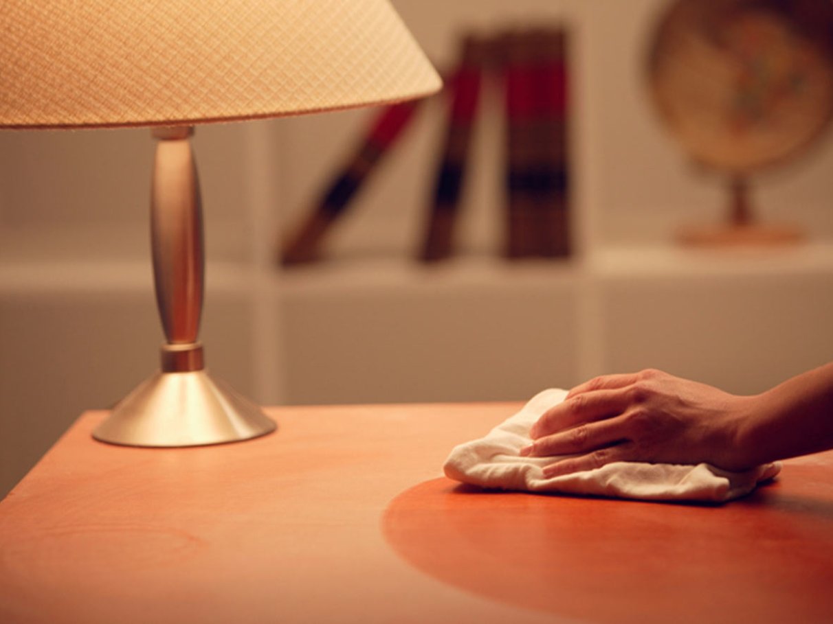 mistura caseira para repelir poeira