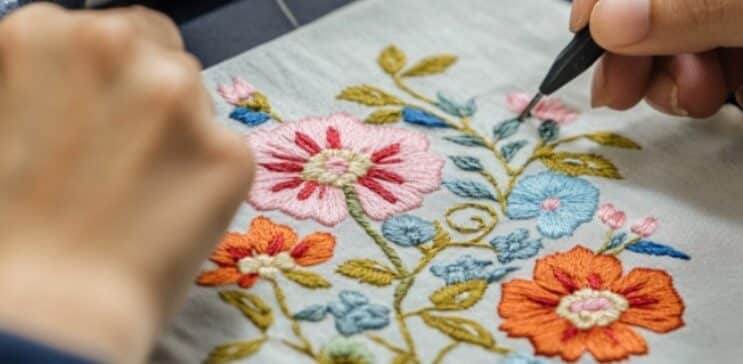 como transferir riscos para o tecido