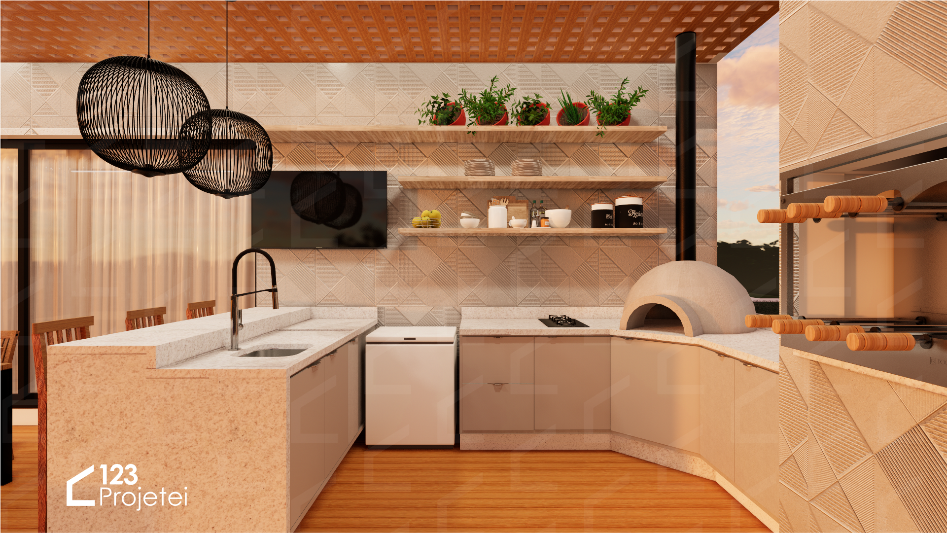 custo área gourmet completa