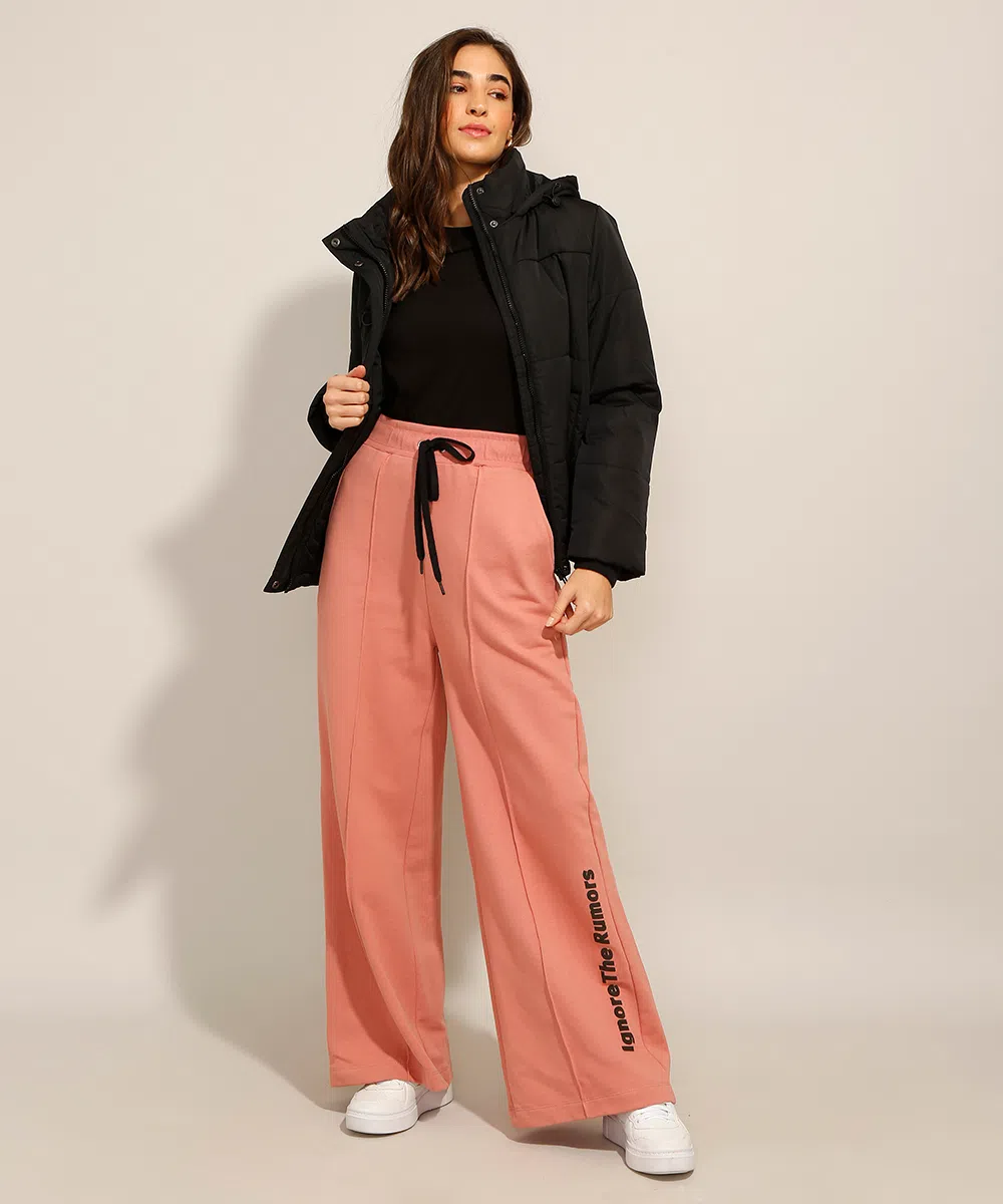 Dicas de barra para calça pantalona com tênis