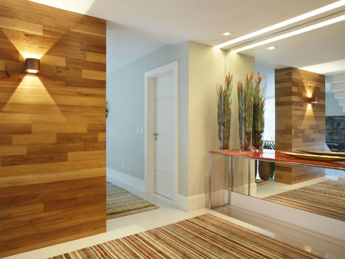 como usar espelhos para ampliar sala de estar