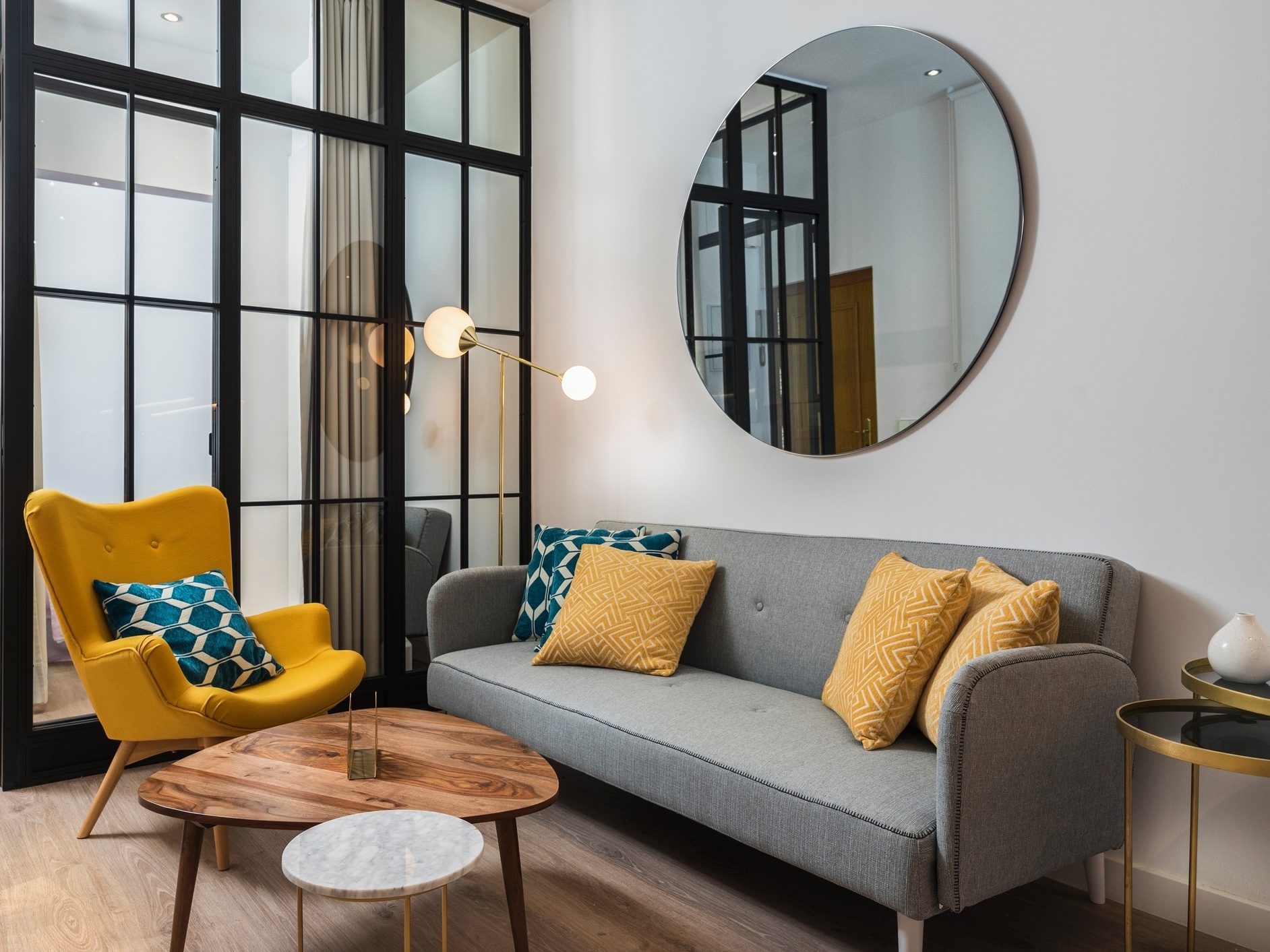 dicas de decoração com espelhos para ambientes pequenos