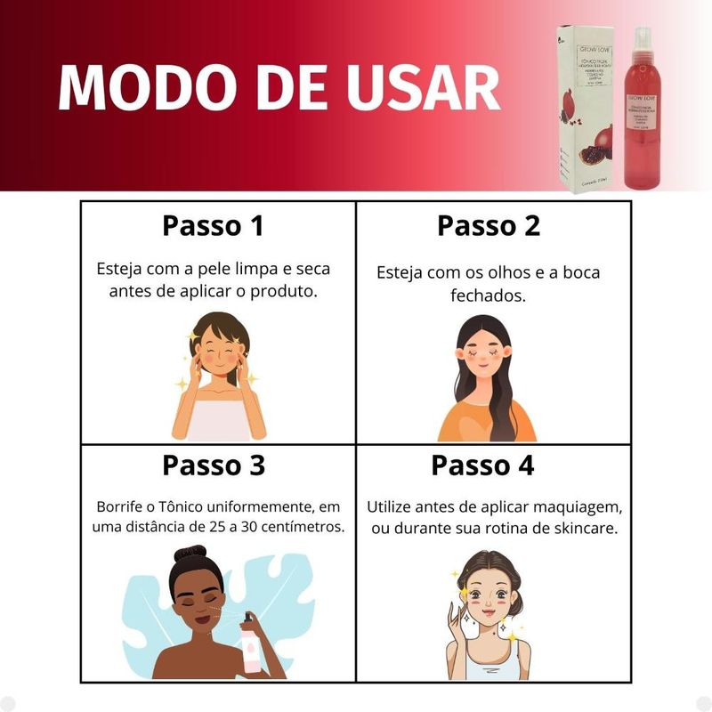 tônico para pele oleosa ou seca