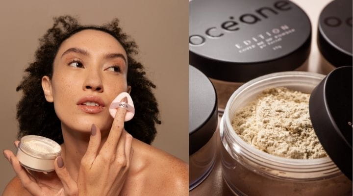 como usar pó translúcido na maquiagem