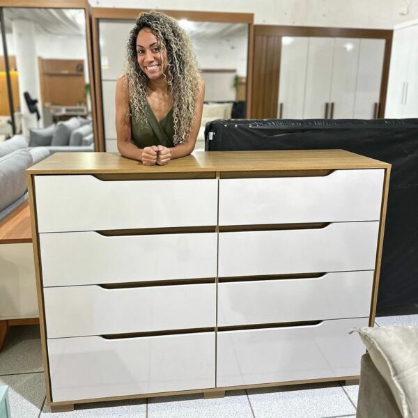 cômoda branca para quarto