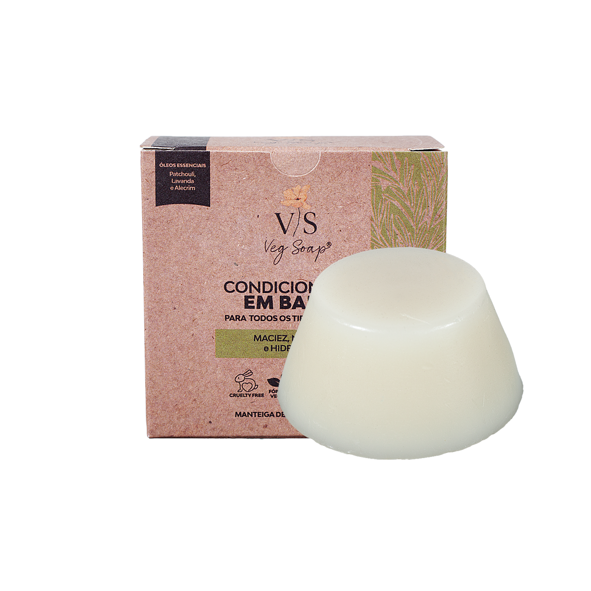 condicionador sólido para cabelos cacheados