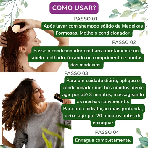 receita de condicionador sólido caseiro