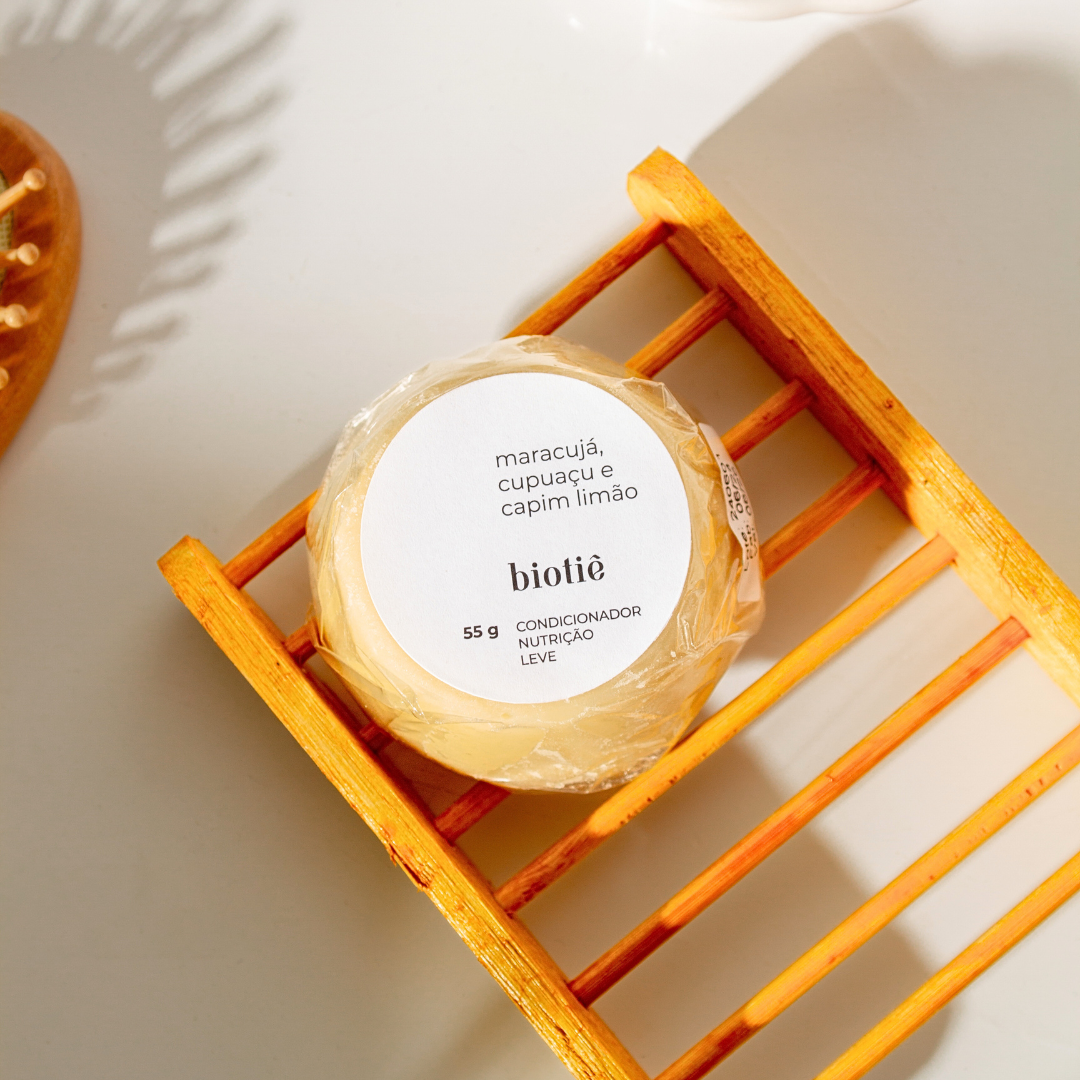 condicionador sólido caseiro