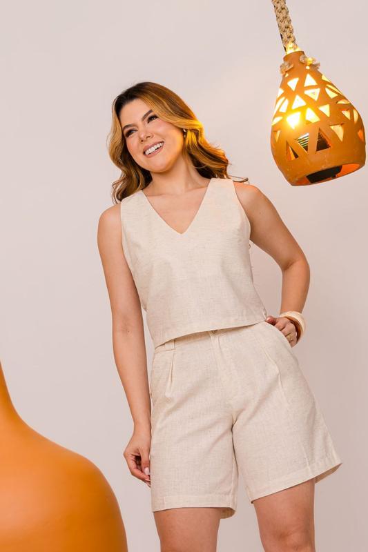 conjuntos femininos leves para calor