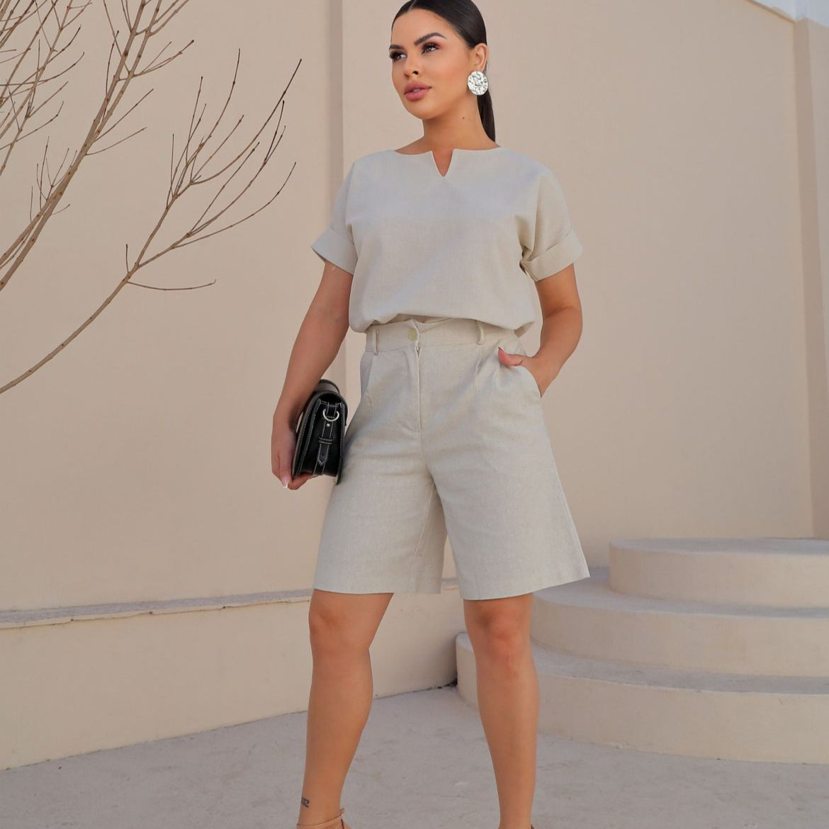 roupas de linho para verão