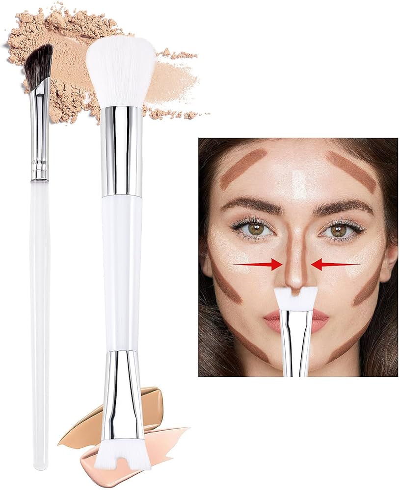 técnica de afinar nariz com maquiagem