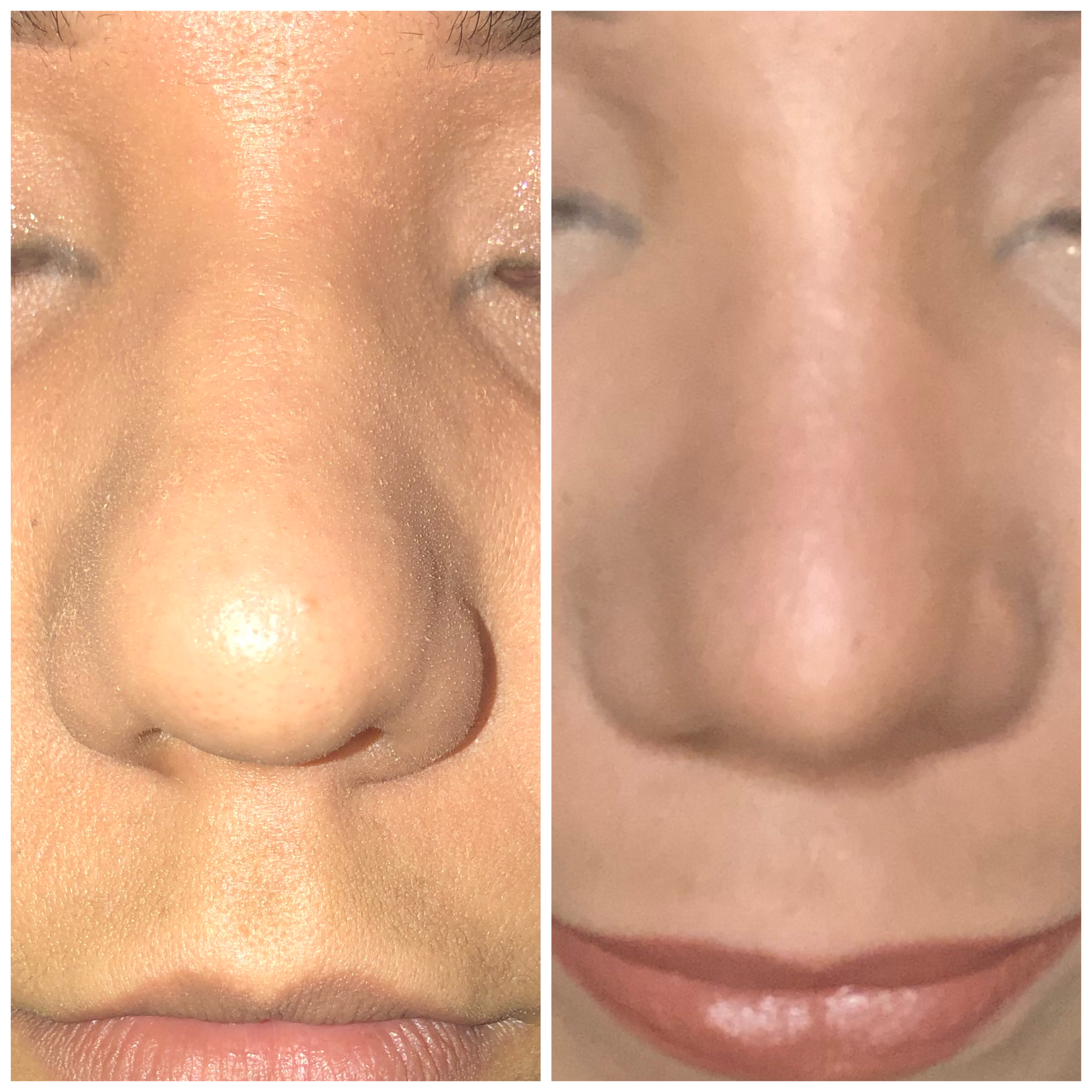 como fazer contorno no nariz passo a passo