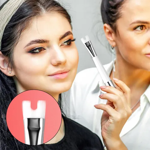 pincéis ideais para contorno nasal