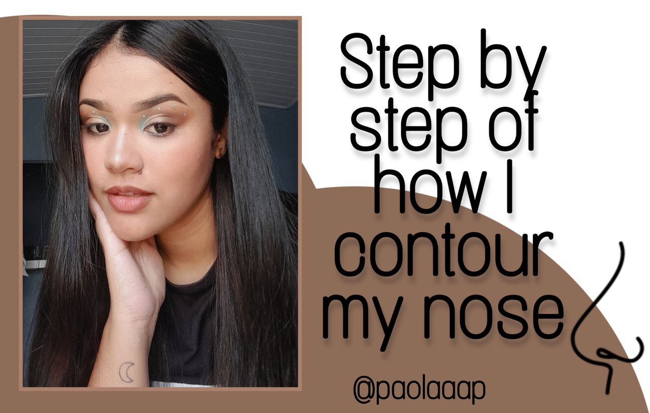 esfumado de contorno de nariz