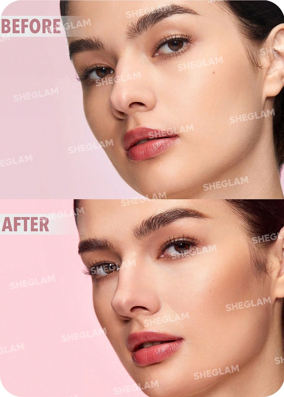 pincéis ideais para contorno nasal